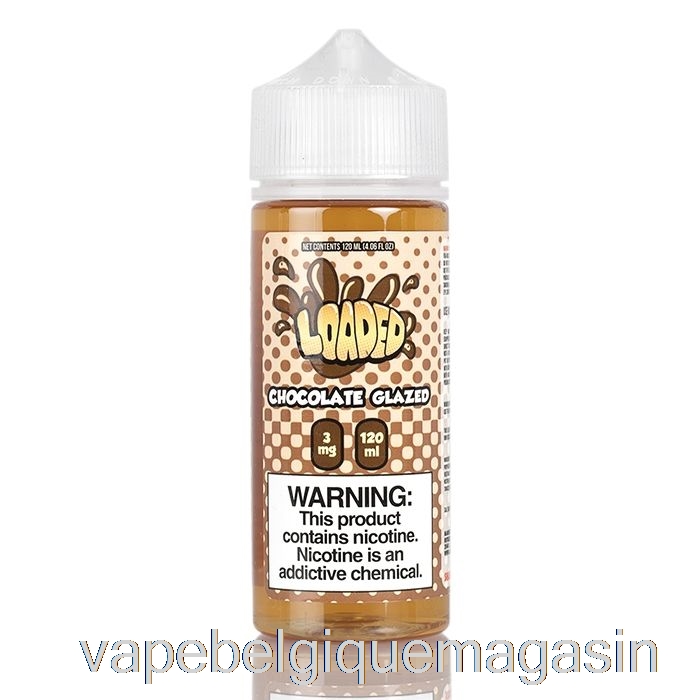 Vape Shop Bruxelles Beignet Glacé Au Chocolat - E-liquide Chargé - Vapeurs Impitoyables - 120ml 0mg